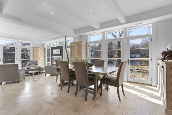 Dining room, Interior, Living room, Recessed Lighting