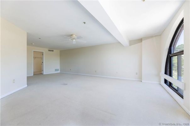 Empty room, Fireplace, Interior