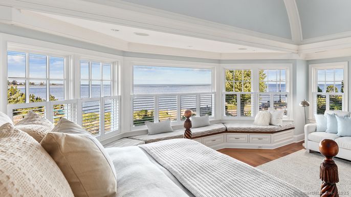 Bedroom, Interior, Water, Wood Texture Flooring