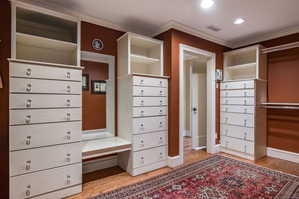 Interior, Recessed Lighting, Walk-in Closets, Wood Texture Flooring