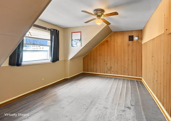 Empty room, Interior, Wooden Walls