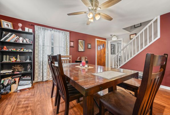 Dining room, Interior, Wood Texture Flooring