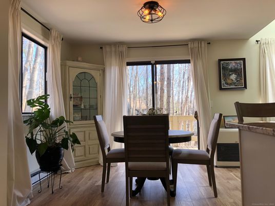 Dining room, Interior, Wood Texture Flooring