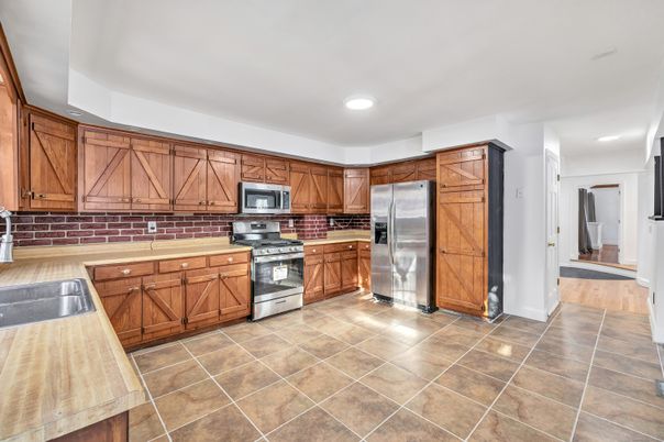 Interior, Kitchen, Recessed Lighting, Stainless Steel Appliances