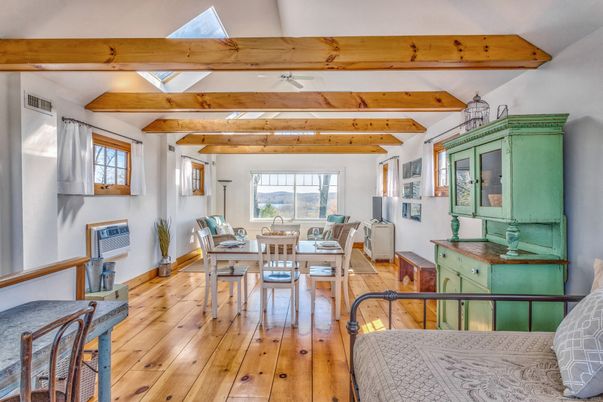Dining room, Interior, Wooden Beams, Wood Texture Flooring