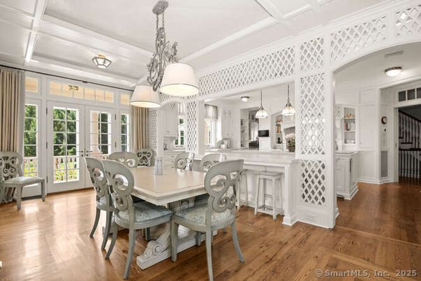 Chandelier, Dining room, Interior, Kitchen, Pendant Lights, Wood Texture Flooring