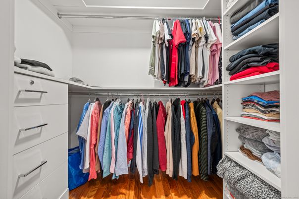 Interior, Walk-in Closets, Wood Texture Flooring