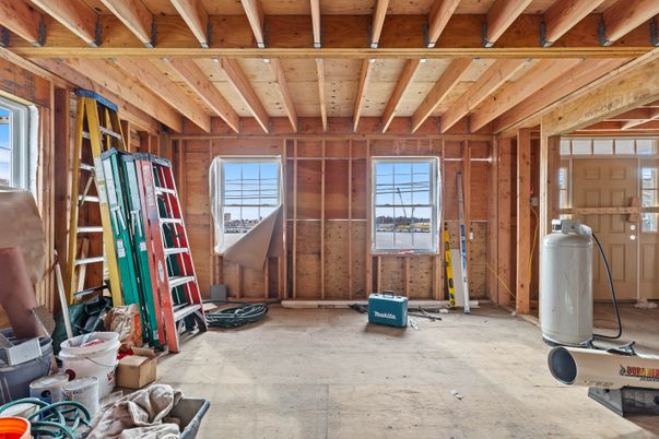 Interior, Washer, Wooden Beams, Wooden Ceilings, Wooden Walls
