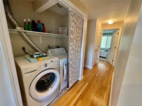 Interior, Utility Closets, Washer, Wood Texture Flooring