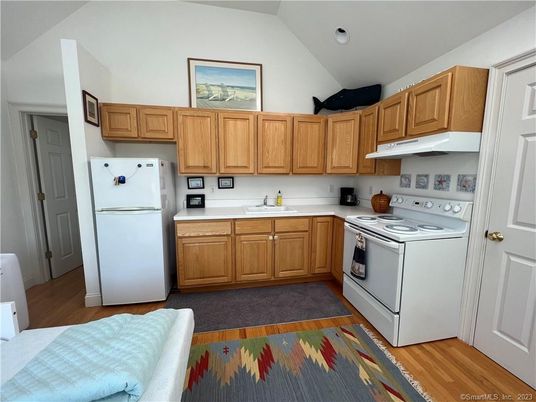 Interior, Kitchen, Washer, Wood Texture Flooring