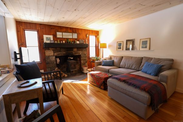 Fireplace, Interior, Living room, Wooden Ceilings, Wood Texture Flooring, Wooden Walls