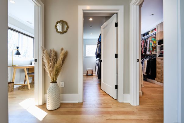 Interior, Recessed Lighting, Walk-in Closets, Wood Texture Flooring