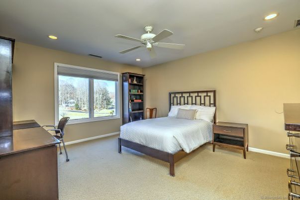 Bedroom, Home Office, Interior, Recessed Lighting