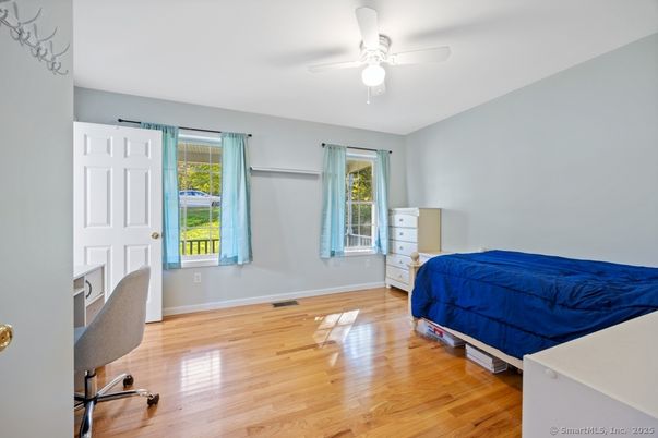 Bedroom, Home Office, Interior, Wood Texture Flooring
