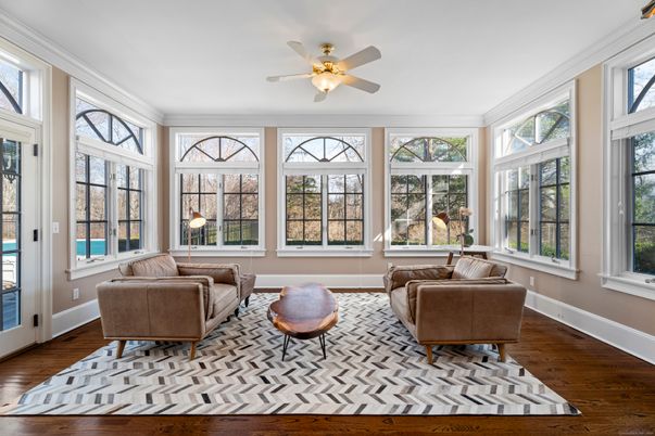 Interior, Living room, Sun Room, Wood Texture Flooring