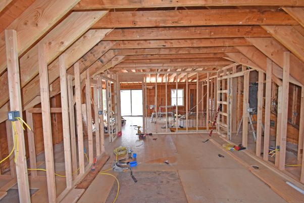 Interior, Wooden Beams