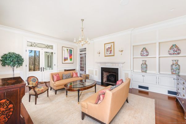 Chandelier, Fireplace, Interior, Living room, Wood Texture Flooring