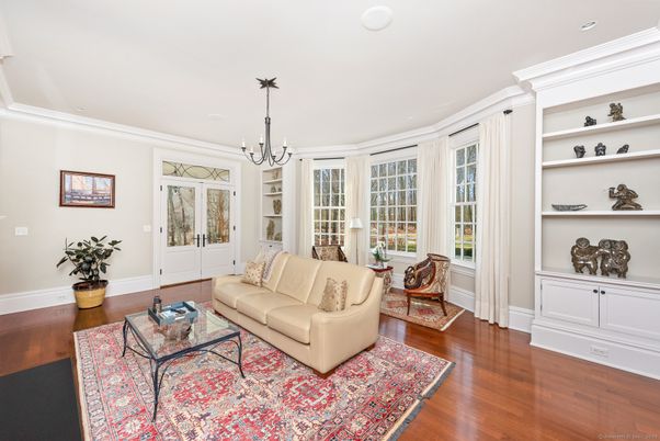 Chandelier, Interior, Living room, Recessed Lighting, Wood Texture Flooring