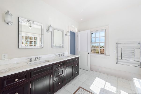 Bathroom, Dual Sink Vanities, Interior, Marble