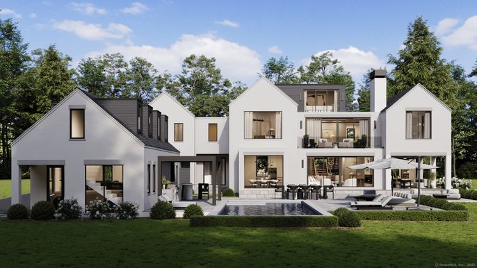 Backyard, Exterior, Facade, Farmhouse