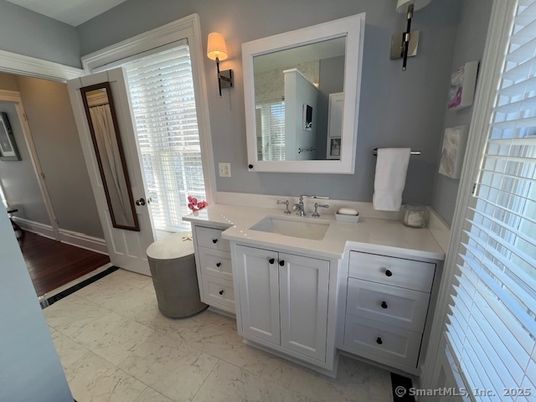 Bathroom, Interior, Marble, Wood Texture Flooring