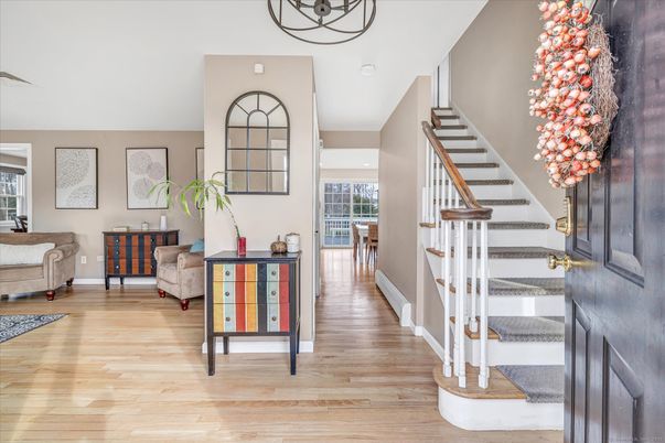 Chandelier, Interior, Wood Texture Flooring