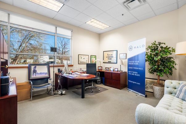Home Office, Interior, Recessed Lighting