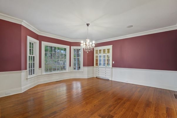 Chandelier, Empty room, Interior, Wood Texture Flooring