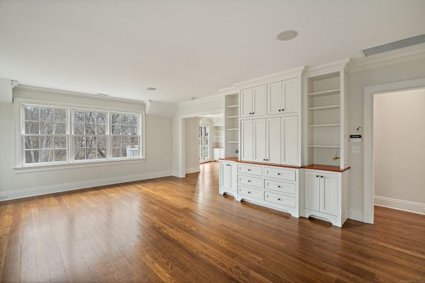 Empty room, Interior, Walk-in Closets, Wood Texture Flooring