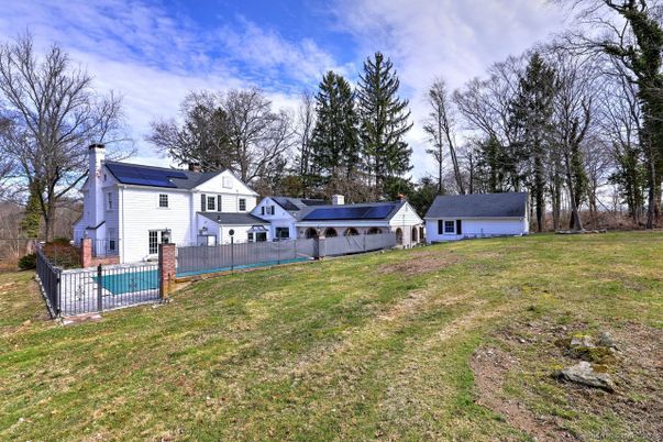 Backyard, Exterior, Pool, Solar Panels