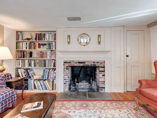Fireplace, Interior, Wood Texture Flooring