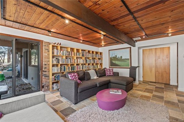 Interior, Living room, Wooden Beams, Wooden Ceilings