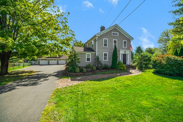 Backyard, Detached Garage, Exterior, Facade, Queen Anne Victorian