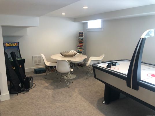 Dining room, Game Room, Interior, Recessed Lighting