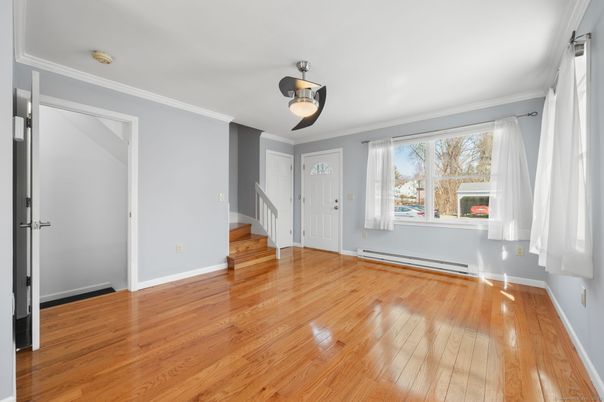 Empty room, Interior, Wood Texture Flooring