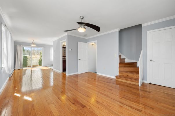 Empty room, Interior, Wood Texture Flooring