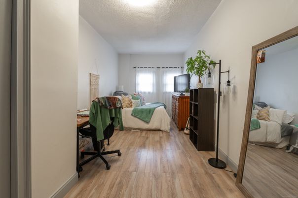 Bedroom, Home Office, Interior, Wood Texture Flooring