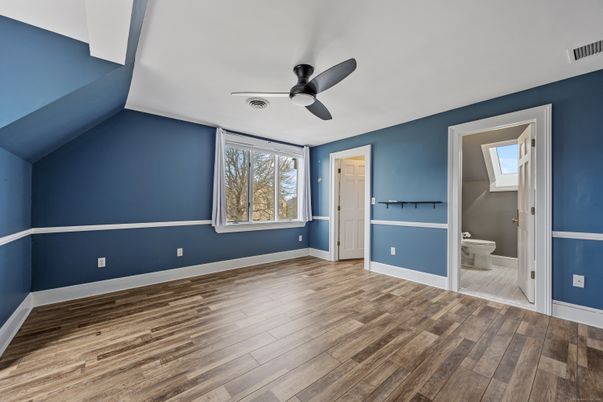 Bathroom, Empty room, Interior, Wood Texture Flooring