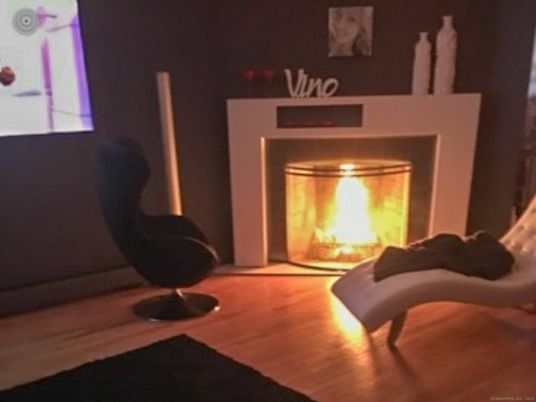 Fireplace, Interior, Wood Texture Flooring