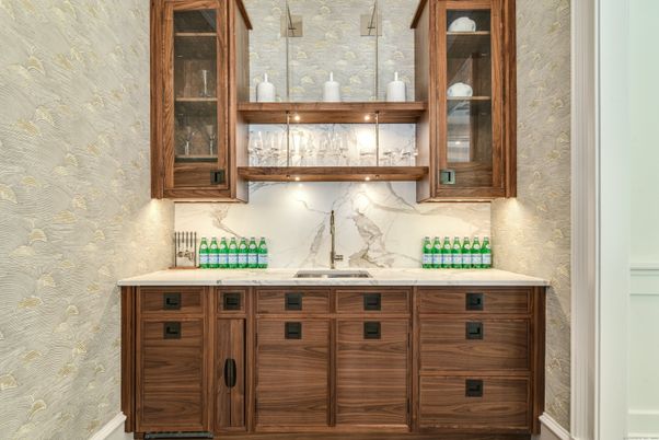 Interior, Kitchen, Marble Walls