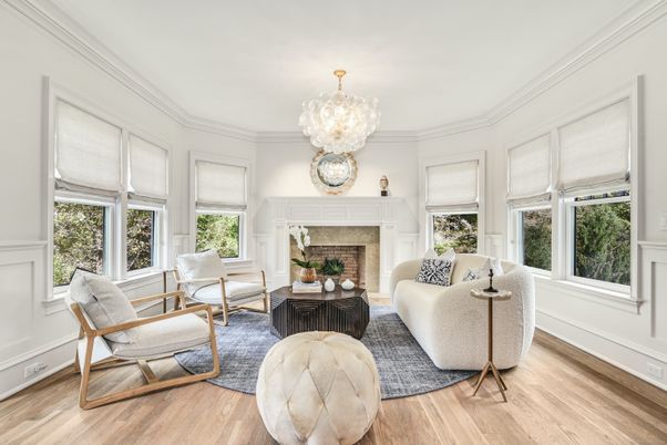 Chandelier, Fireplace, Interior, Living room, Wood Texture Flooring