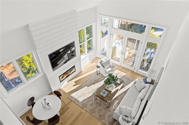 Fireplace, Interior, Living room, Wood Texture Flooring