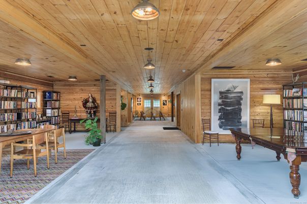 Home Office, Interior, Wooden Ceilings, Wooden Walls