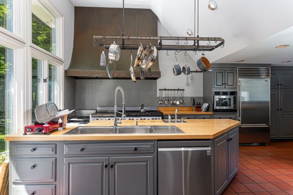 Interior, Kitchen, Recessed Lighting, Stainless Steel Appliances