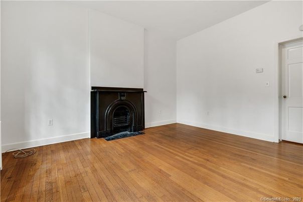 Empty room, Fireplace, Interior, Wood Texture Flooring