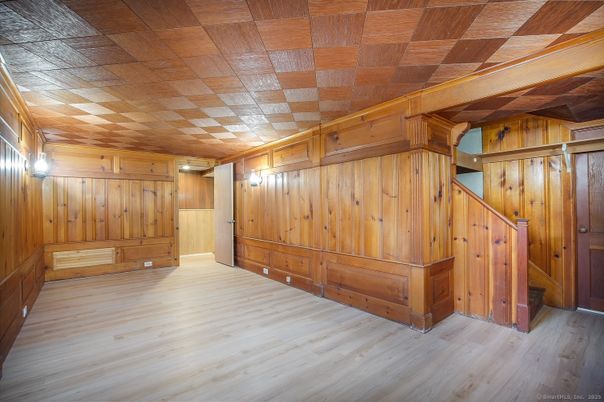 Empty room, Interior, Wooden Ceilings, Wood Texture Flooring, Wooden Walls