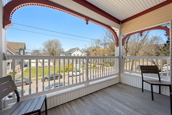 Exterior, Wood Texture Flooring