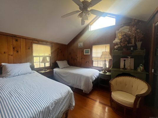 Bedroom, Interior, Wood Texture Flooring, Wooden Walls