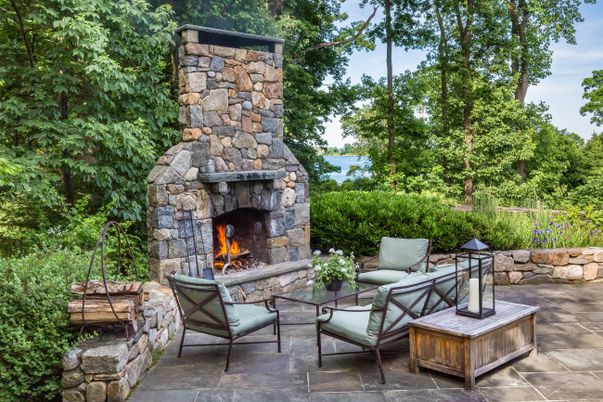 Exterior, Fireplace