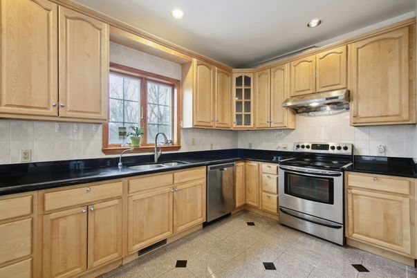 Interior, Kitchen, Recessed Lighting, Stainless Steel Appliances